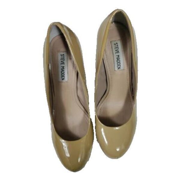 Steve Madden‎ Platform Heels Women 7.5 Church Work Party Sexy Casual Preppy Y2K - Picture 1 of 7